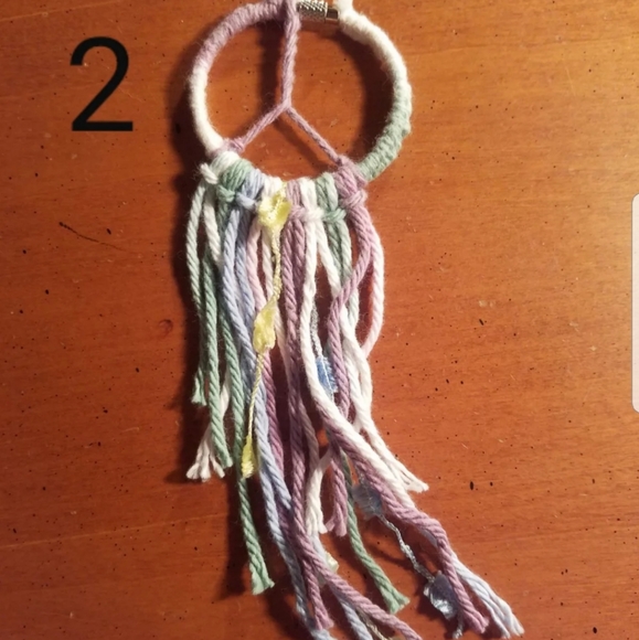 Handmade Small Dreamcatcher Accessory Hippie Boho - Picture 2 of 6